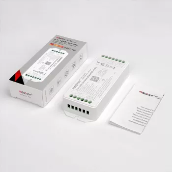 Miboxer PZ2 controlador LED Zigbee 3.0+ 2.4G, CCT/regulador 2 en 1, DC 12-48V, 20A