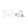 Miboxer PZ2 controlador LED Zigbee 3.0+ 2.4G, CCT/regulador 2 en 1, DC 12-48V, 20A