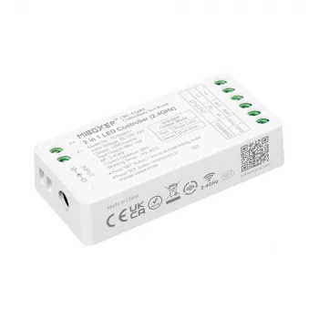 MiBoxer FUT035S+16kHz controlador LED 2 en 1 Dual White (DC12/24V, 2,4GHz, 16kHz sin parpadeo)