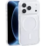 Renkforce Funda trasera para iPhone 18 Pro transparente compatible con MagSafe, carga inductiva RF-7576222