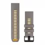 Garmin correa de silicona QuickFit 26 mm para reloj gris pizarra/amarillo 010-14508-02