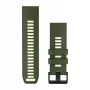 Garmin QuickFit 26 mm correa de silicona para relojes - Olive Drab / Lemon 010-14508-01