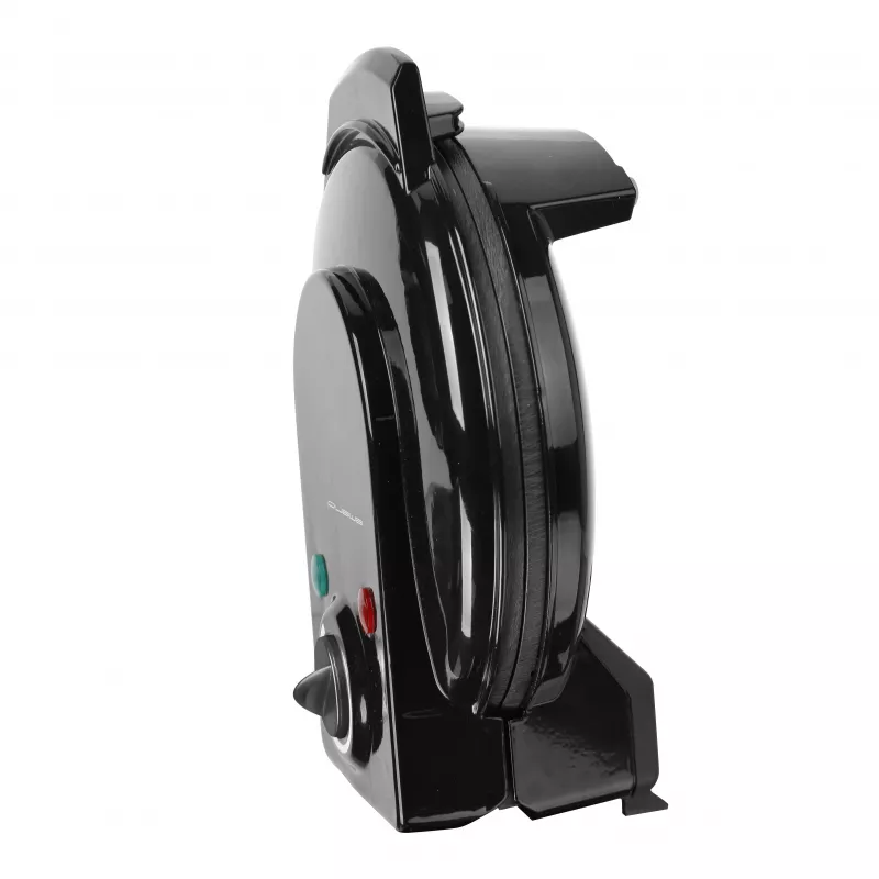 EMERIO WM-131149 gofrera con recubrimiento antiadherente, sin BPA, negra