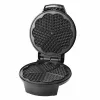 EMERIO WM-131149 gofrera con recubrimiento antiadherente, sin BPA, negra