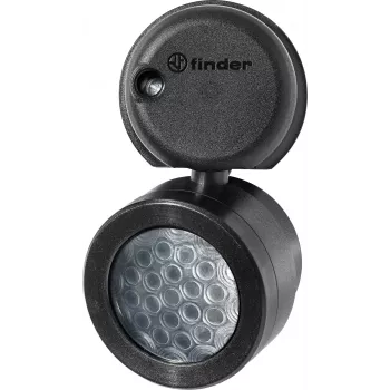 Finder 18.71 detector de movimiento, 230 V AC, 1 NO, 180°, 12 m, IP54 18.71.8.230.0002
