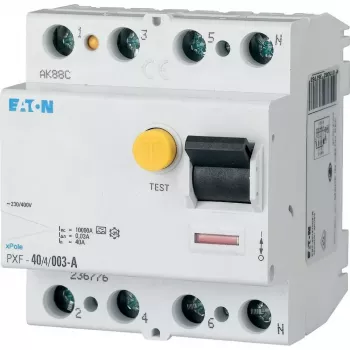 EATON PXF-40/4/003-B interruptor diferencial, 40A, 4 polos, 30mA, Type B 300299