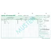 BOI formularios de registro de almacén y movimientos, 50 hojas, A4, blanco (9206-00235N)