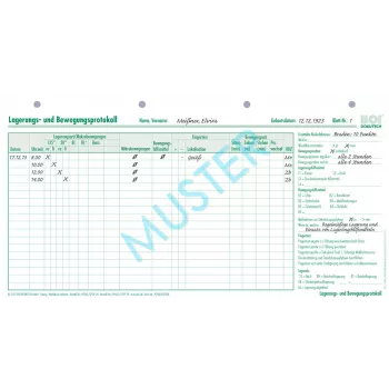 BOI formularios de registro de almacén y movimientos, 50 hojas, A4, blanco (9206-00235N)