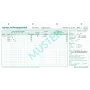 BOI formularios de registro de almacén y movimientos, 50 hojas, A4, blanco (9206-00235N)