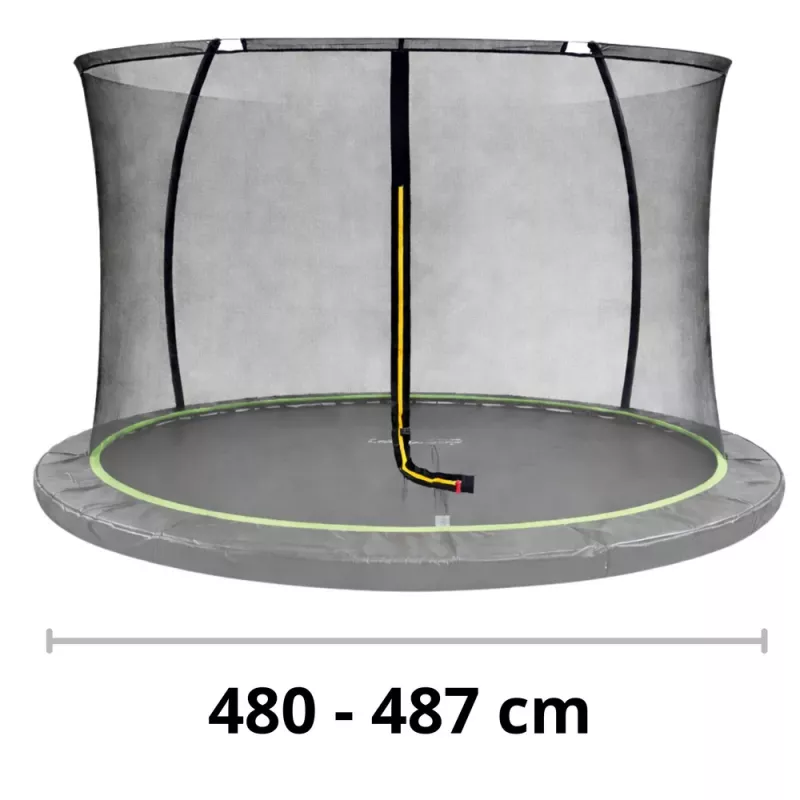 LEAN SPORT red interior para trampolín Sport Max 16ft rosa