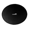 Lona de trampolín LEAN SPORT PRO 14ft - 96 anillas en V, tejido PP resistente a los rayos UV, negro