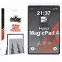 GrizzGlass HybridGlass lámina protectora de pantalla para Honor MagicPad 4 - 11,5 pulgadas - cristal híbrido 7H - ultraclara - sin burbujas