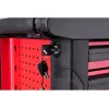 Yato YT-5530 carro de taller con 7 cajones acero negro/rojo
