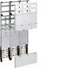 Hager univers Z Cuadro completo de contadores ZL5EL26, 1350 mm, 6 plazas eHZ, 3 campos, precableado