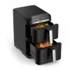 TEFAL Freidora de aire doble cesta EY7528E0 Easy Fry Crispy Stack, 2700 W, 6 L + 4 L, Negro