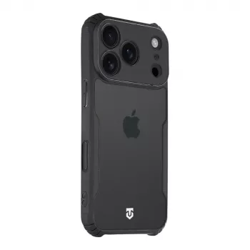 Tactical Back Cover Quantum Stealth iPhone 18 Pro transparente/negro