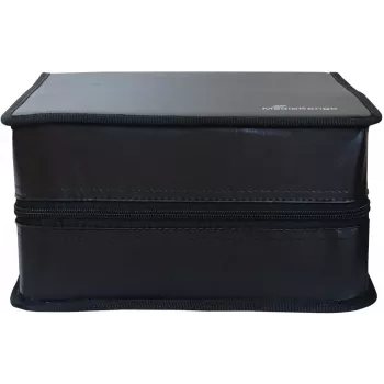 MediaRange Fundas de almacenamiento para CD/DVD con solapa, pack de 500, Negro