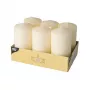 PAPSTAR Vela cilíndrica 11,5 cm Crema
