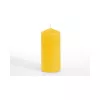 PAPSTAR vela cilíndrica, Ø 60 x 130 mm, duración aprox. 30 h, amarillo dorado (13589)