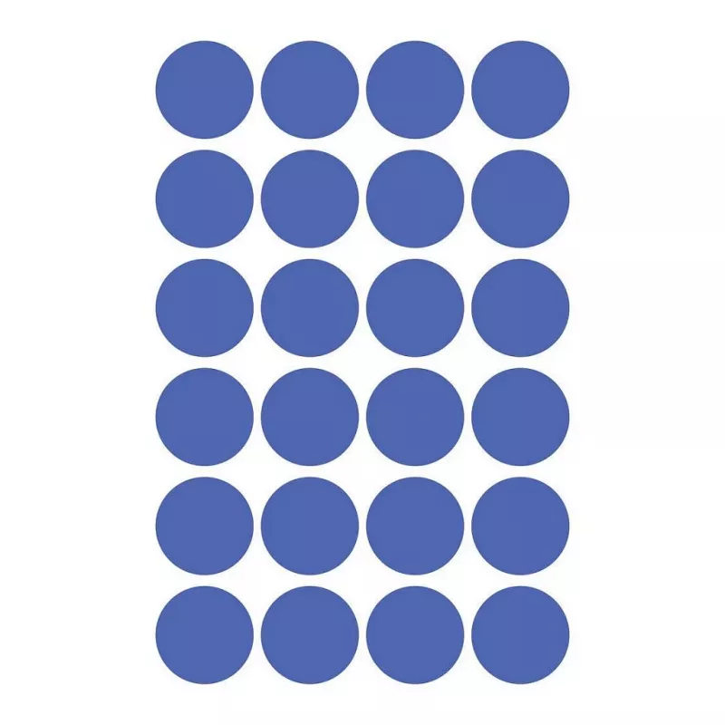 Avery Zweckform puntos adhesivos 18 mm azul (1050 unidades)