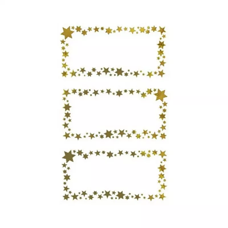 AVERY Zweckform etiquetas navideñas oro, 24 etiquetas redondas, 30 mm
