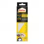 Pattex 9H PMHHS Barras de pegamento termofusible transparentes 10 barras 20 g cada una