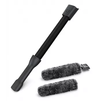 Electrolux Dust KIT21 Set de accesorios para aspirador, 4 piezas, universal 32/35 mm, negro/gris