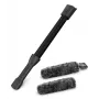 Electrolux Dust KIT21 Set de accesorios para aspirador, 4 piezas, universal 32/35 mm, negro/gris