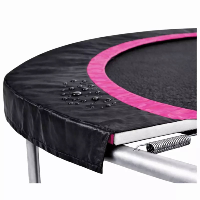 LEAN SPORT cubierta de resortes para trampolín Sport Max 10ft negro-rosa