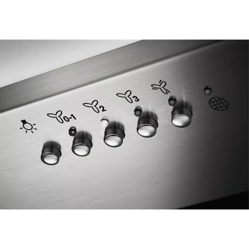 AEG DGE5661HM campana extractora integrada 55 cm acero inoxidable