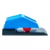 MAUL Roller Clips 3,3 cm autoadhesivos, montaje en pared azul