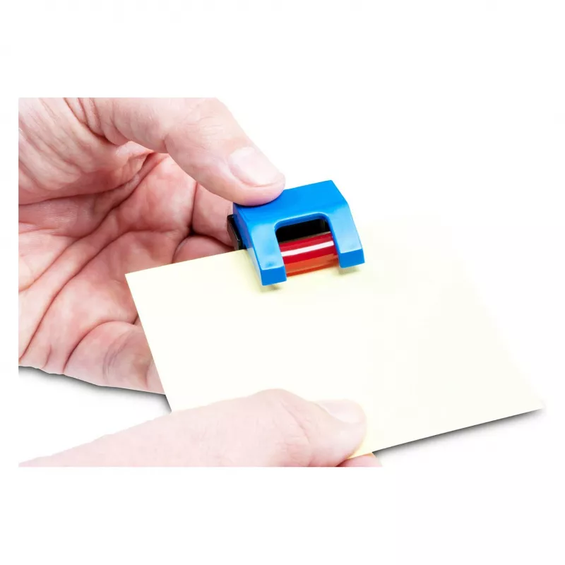 MAUL Roller Clips 3,3 cm autoadhesivos, montaje en pared azul