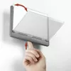 DURABLE Click Sign placa de puerta 149x105,5 mm montaje adhesivo/atornillado grafito
