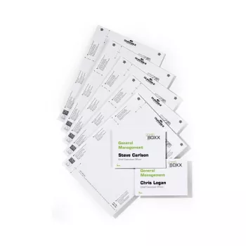 DURABLE etiquetas insertables para placas de identificación 14,9 x 10,55 cm