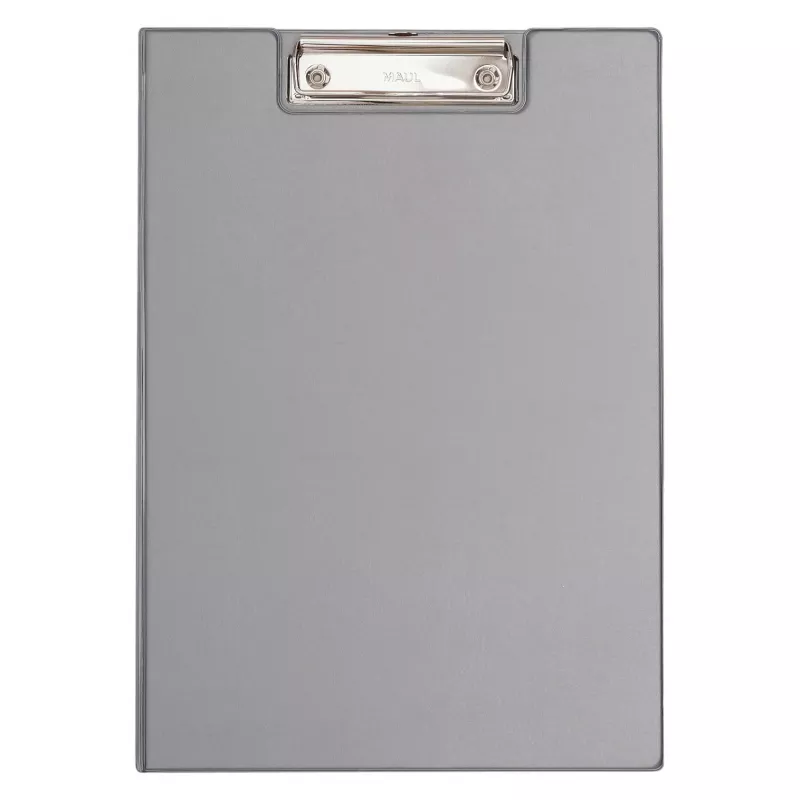MAUL carpeta con pinza 2339295 DIN A4 cartón - plata
