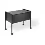 DURABLE Eco carro de archivo colgante 80 A4 negro