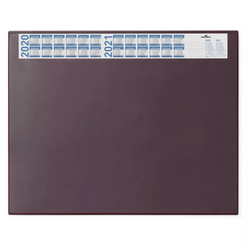 DURABLE protector de escritorio 65 x 52 cm rojo