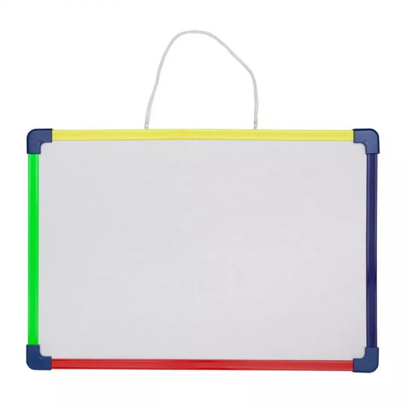 MAUL pizarra blanca 35 x 24 cm acero lacado blanco magnética borrable en seco con marco de aluminio