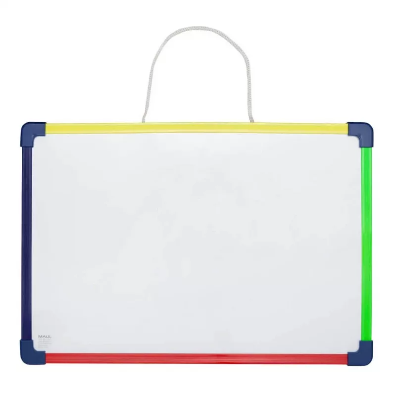 MAUL Artverum tablero magnético de cristal 40 x 28 cm blanco