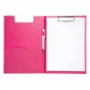Carpeta con pinza MAUL con forro de plástico, DIN A4, rosa 2339222