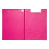 Carpeta con pinza MAUL con forro de plástico, DIN A4, rosa 2339222