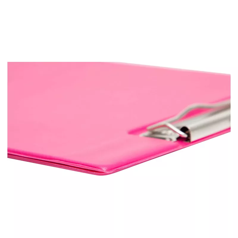 Carpeta con pinza MAUL con forro de plástico, DIN A4, rosa 2339222
