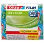 tesa tesafilm eco & clear Cinta adhesiva, 10 m x 15 mm, transparente, 3 rollos 56997-00000-01