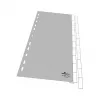 Separadores en blanco DURABLE 644110, polipropileno, 10 lengüetas, gris, A4