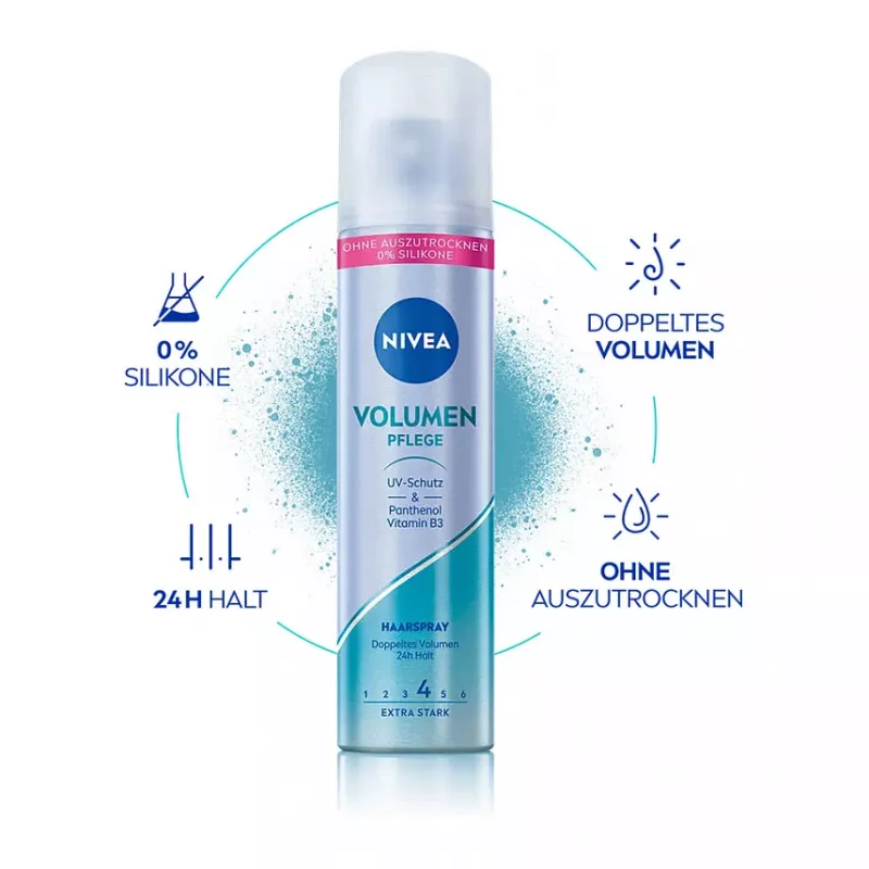 Spray de fijación NIVEA VOLUME & HOLD 75 ml