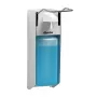 Dispensador de desinfectante Bartscher PS 0,9L-W 850019 plata/blanco plástico 0,9 L montaje en pared manual