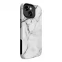 Funda Evelatus Armor para Apple iPhone 15 Plus TPU+PC mármol blanco