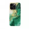 Evelatus Funda slim para Apple iPhone 16 Pro con MagSafe diseño Custom Print verde