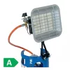 DEDRA Calentador de gas radiante para bombona 4,6kW