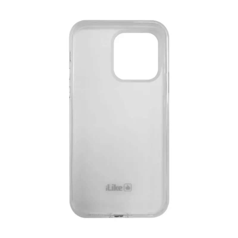 iLike Funda para Apple iPhone 13 Pro Prowhite diseño Custom Print azul rojo